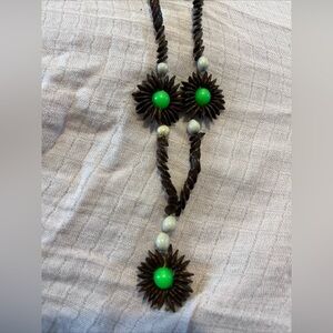 Handmade Funky 70s Necklace Costume Jewelry